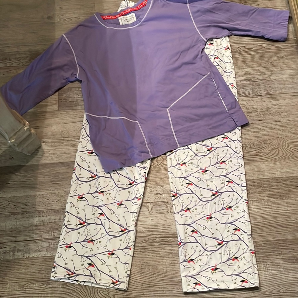 Cuddl Duds sleepwear PJ’s Medium